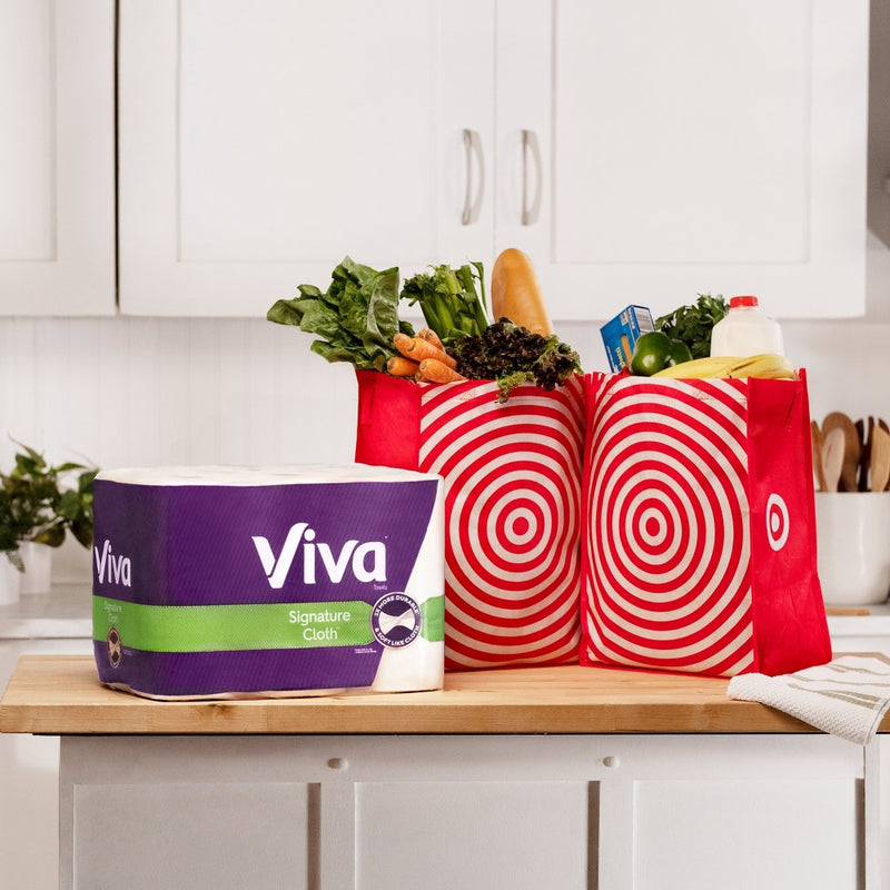 Viva Signature Cloth Choose-A-Sheet Paper Towels - 6 Triple Rolls