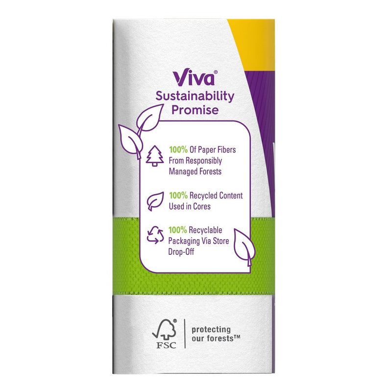 Viva Signature Cloth Choose-A-Sheet Paper Towels - 6 Triple Rolls