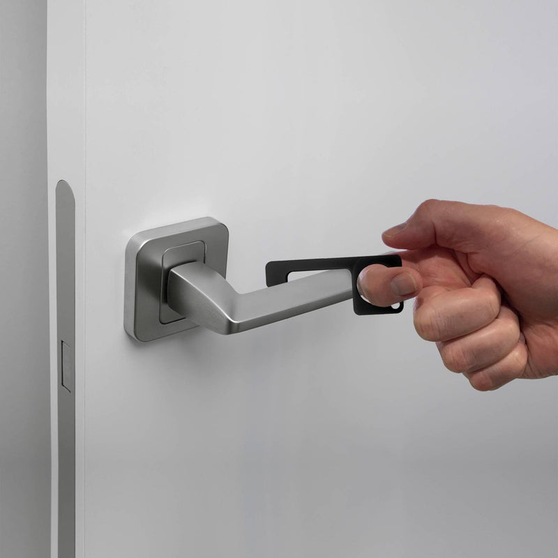 Antimicrobial Door Opener and Stylus Black
