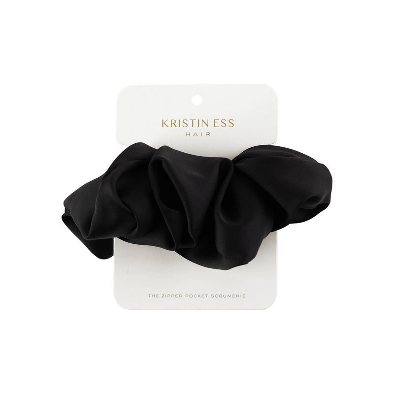 Kristin Ess The Hidden Pocket Scrunchie Hair Elastic