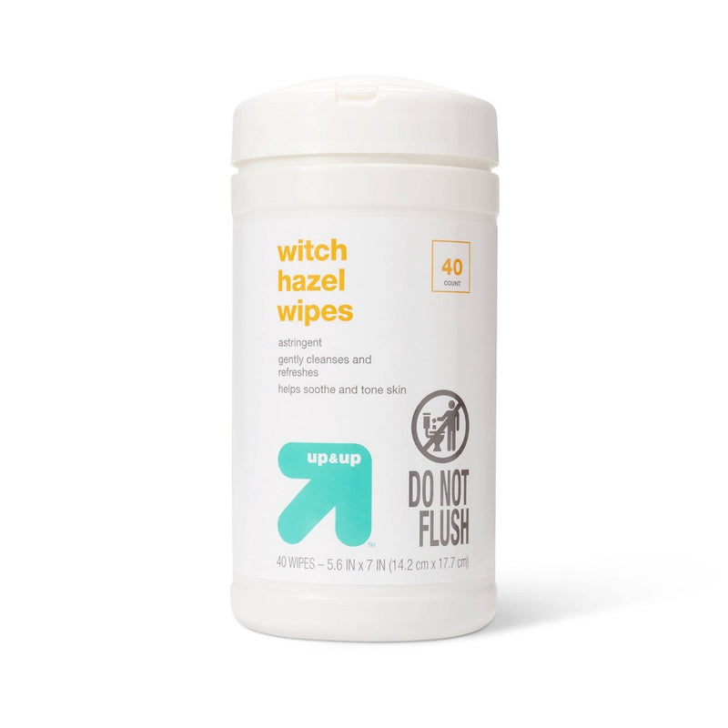 Witch Hazel Wipe - 40ct - up & up™
