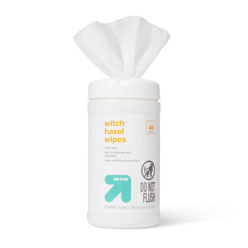 Witch Hazel Wipe - 40ct - up & up™