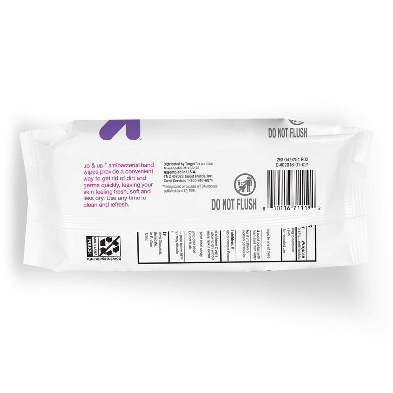 Fresh Scent Wipes - 72ct - up & up™