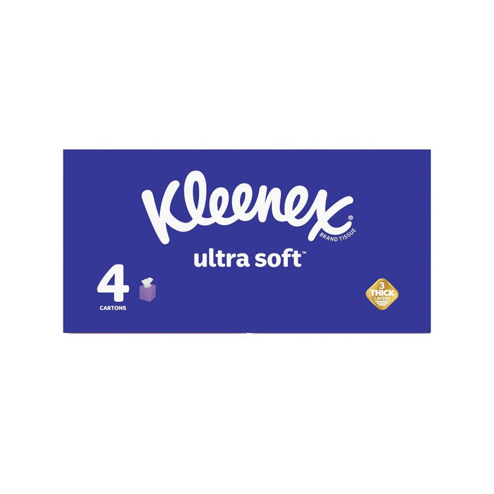 Kleenex Ultra Soft Facial Tissue Self-Care Awareness Pack - 4pk/60ct