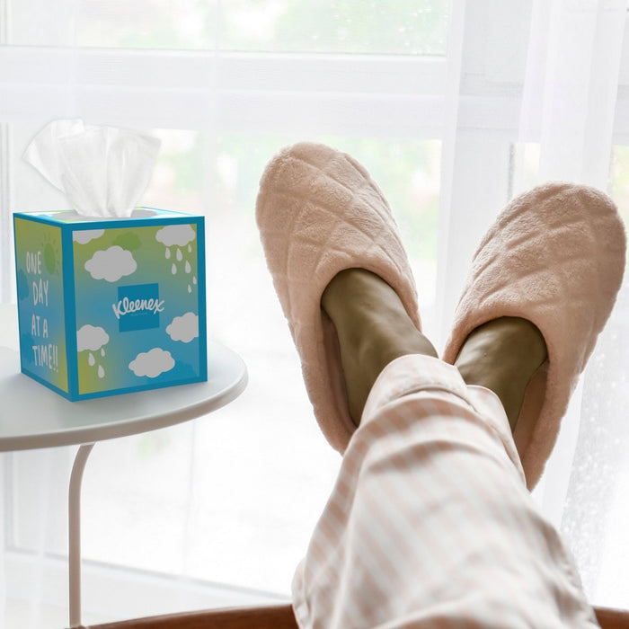 Kleenex Ultra Soft Facial Tissue Self-Care Awareness Pack - 4pk/60ct