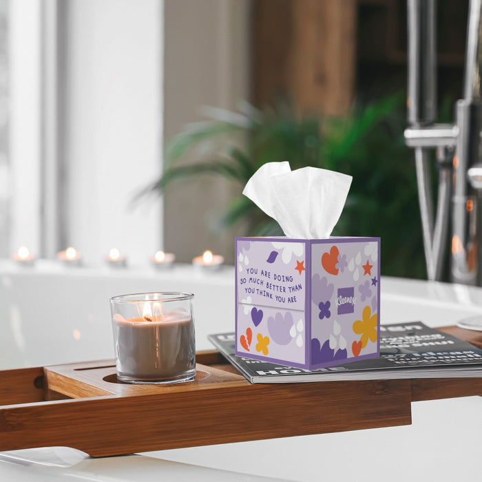 Kleenex Ultra Soft Facial Tissue Self-Care Awareness Pack - 4pk/60ct