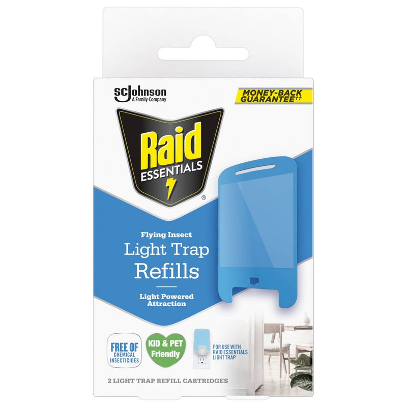 Raid Essentials Flying Insect Light Trap Refill - 2pk
