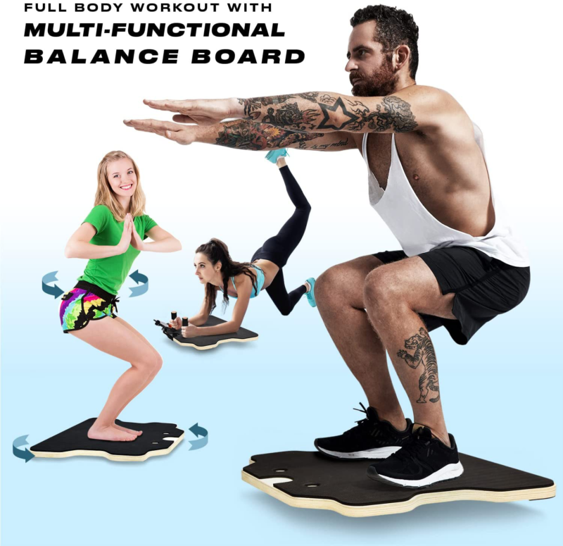 Yes4All Inno Board, Multi-Functional Balance Board, Plank Board for Balance