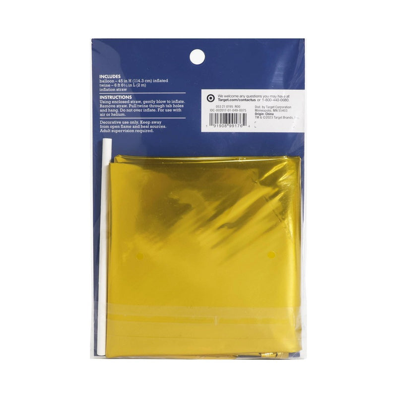 Giant Mylar Number Balloon '2' - Spritz™