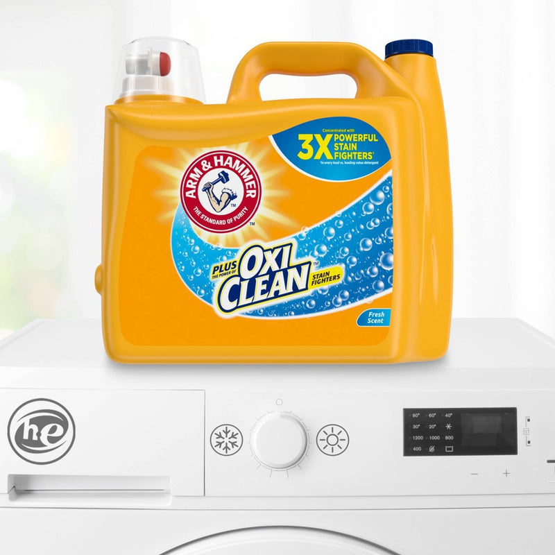 Arm & Hammer OxiClean Fresh Scent Liquid Laundry Detergent - 166.5 fl oz