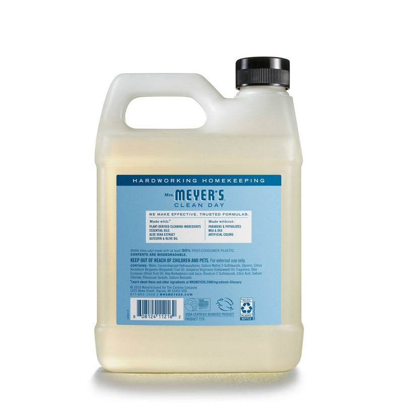 Mrs. Meyer's Clean Day Rain Water Hand Soap Refill - 33 fl oz