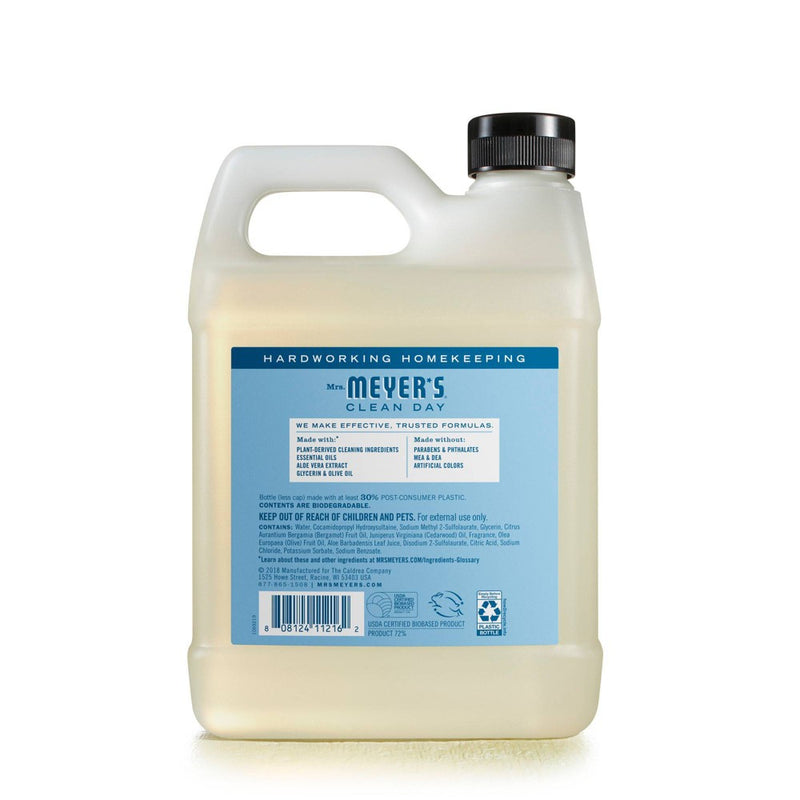 Mrs. Meyer's Clean Day Rain Water Hand Soap Refill - 33 fl oz