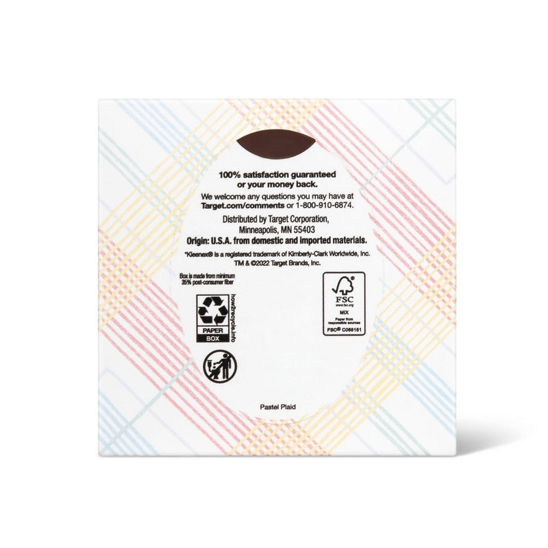 Facial Tissue - 1pk/65ct - Stripes - up & up™