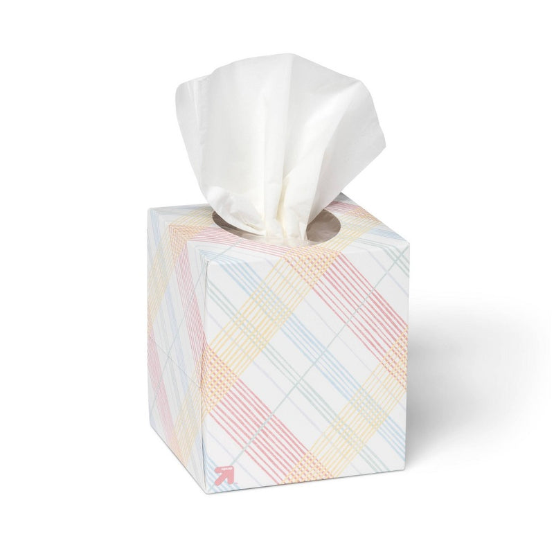 Facial Tissue - 1pk/65ct - Stripes - up & up™