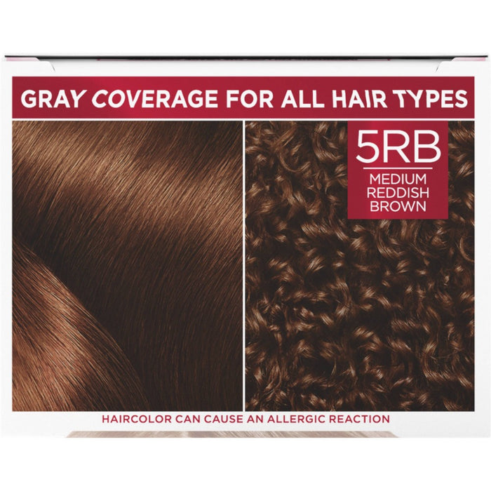 L'Oreal Paris Excellence Triple Protection Permanent Hair Color - 21 fl oz - 5RB M Reddish Brown - 1 kit