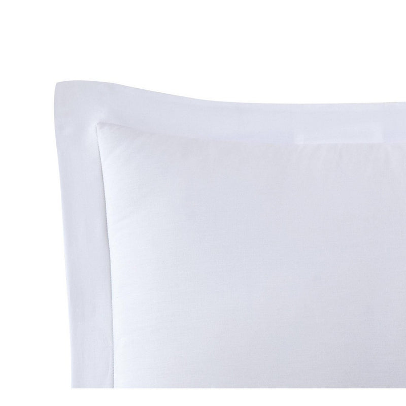2pc Twin Classic Cotton Duvet Set White - Brooklyn Loom