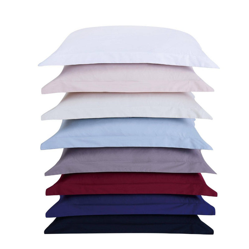 2pc Twin Classic Cotton Duvet Set White - Brooklyn Loom
