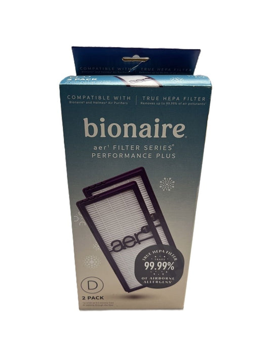 Bionaire 2pk AER1 Allergen Air Purifier Filters Purple