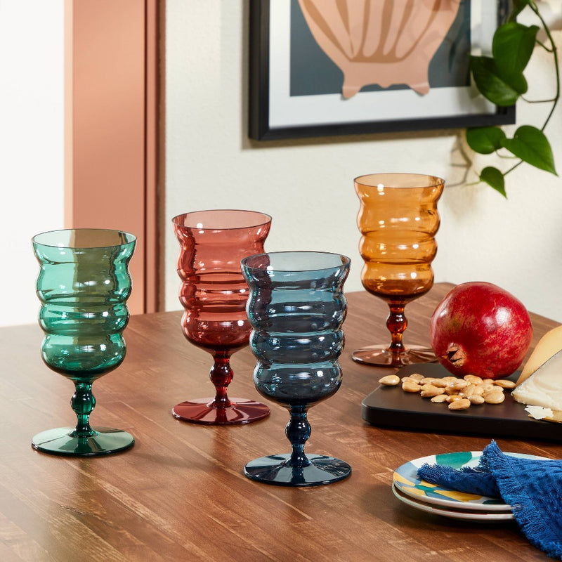 15.5oz 4pk Acrylic Drinkware Set - Opalhouse™ designed with Jungalow™