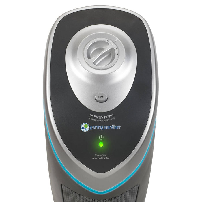 Germ Guardian Air Purifier with HEPA Filter and UVC Black