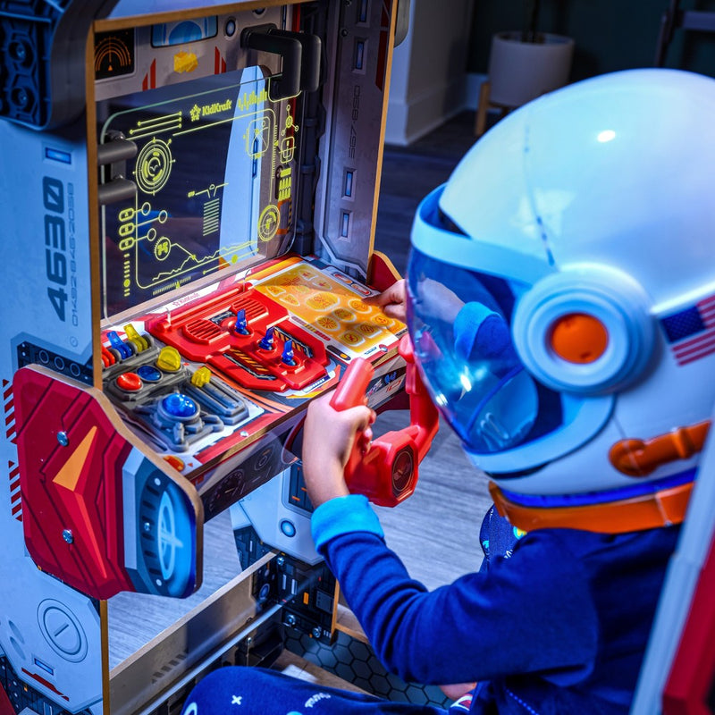 KidKraft Ultimate Spaceship Wooden Pretend Play Set with Lights Sounds and Space Projector (LOCAL PICKUP ONLY)