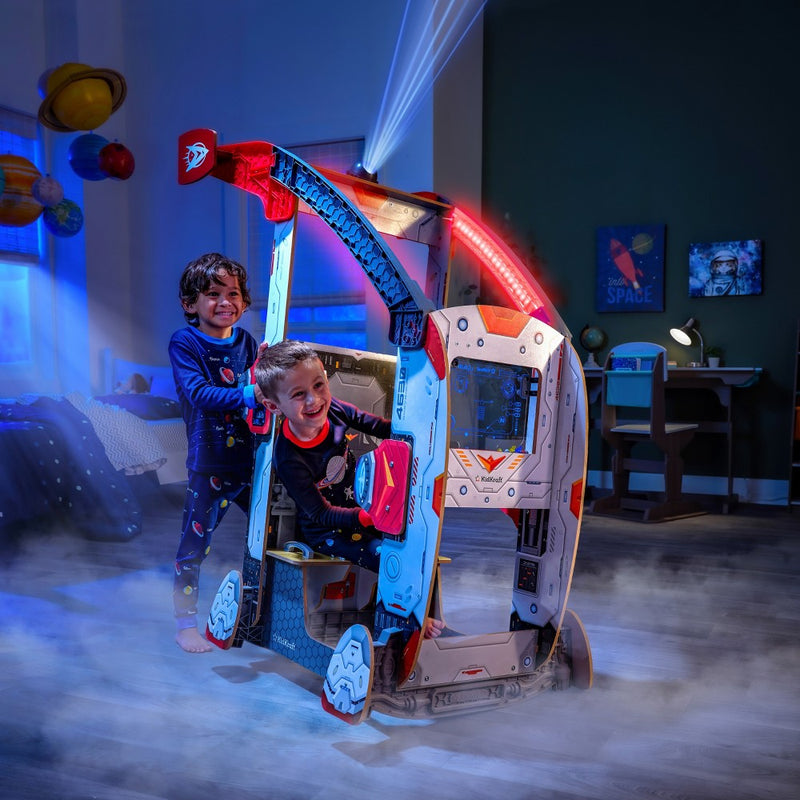 KidKraft Ultimate Spaceship Wooden Pretend Play Set with Lights Sounds and Space Projector (LOCAL PICKUP ONLY)