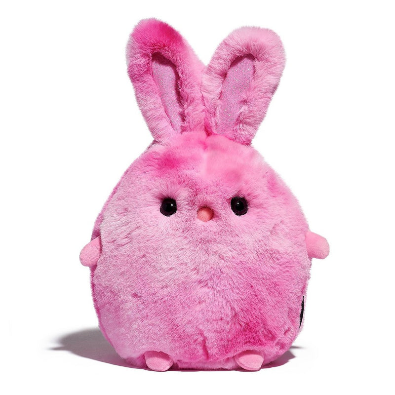 FAO Schwarz 10" Pink Tie Dye Chibi Pals Bunny Toy Plush