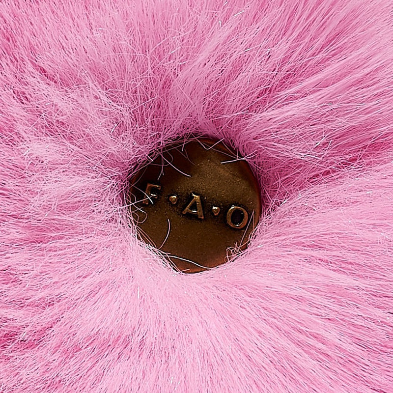 FAO Schwarz 10" Pink Tie Dye Chibi Pals Bunny Toy Plush
