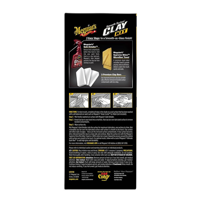 Meguiars 16oz Smooth Surface Clay Kit