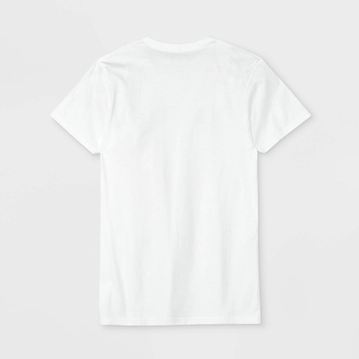 Men's 4+1 Bonus Pack Short Sleeve Crew Neck Undershirt - Goodfellow & Co™ White M