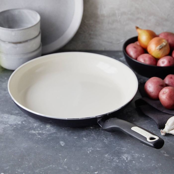 GreenPan Rio 12" Ceramic Non-Stick Frying Pan Black