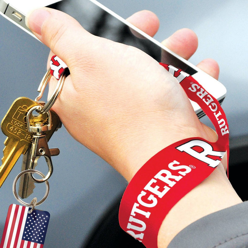 NCAA Rutgers Scarlet Knights Key Strap