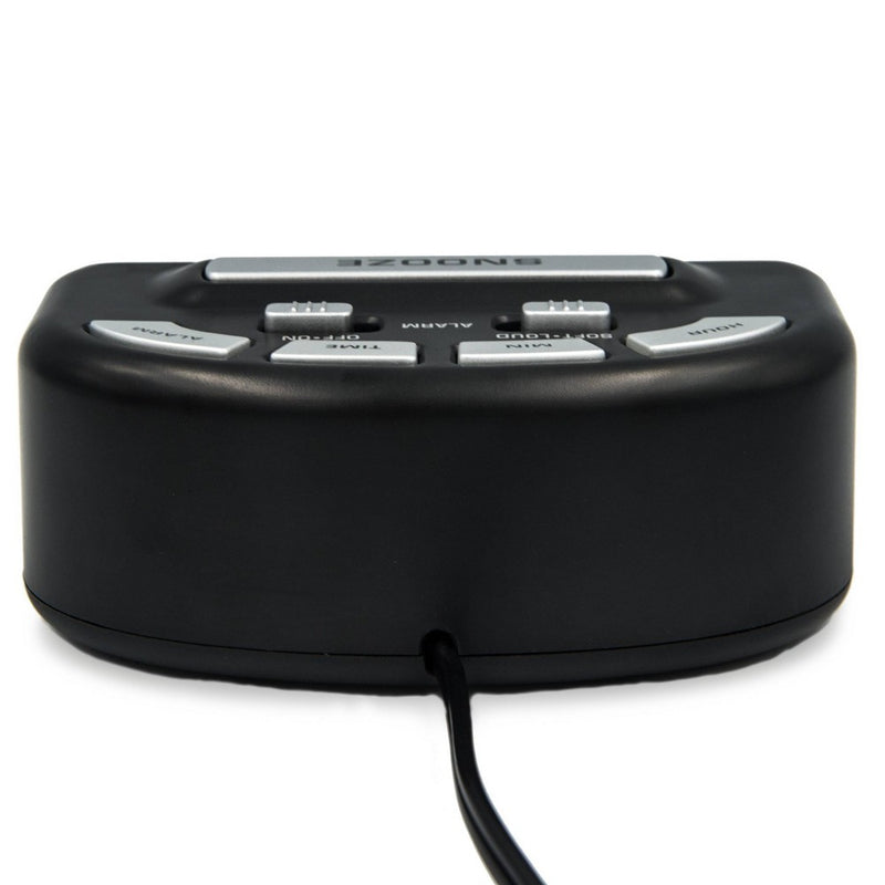 Digital Alarm Clock Black - Westclox *NEW*