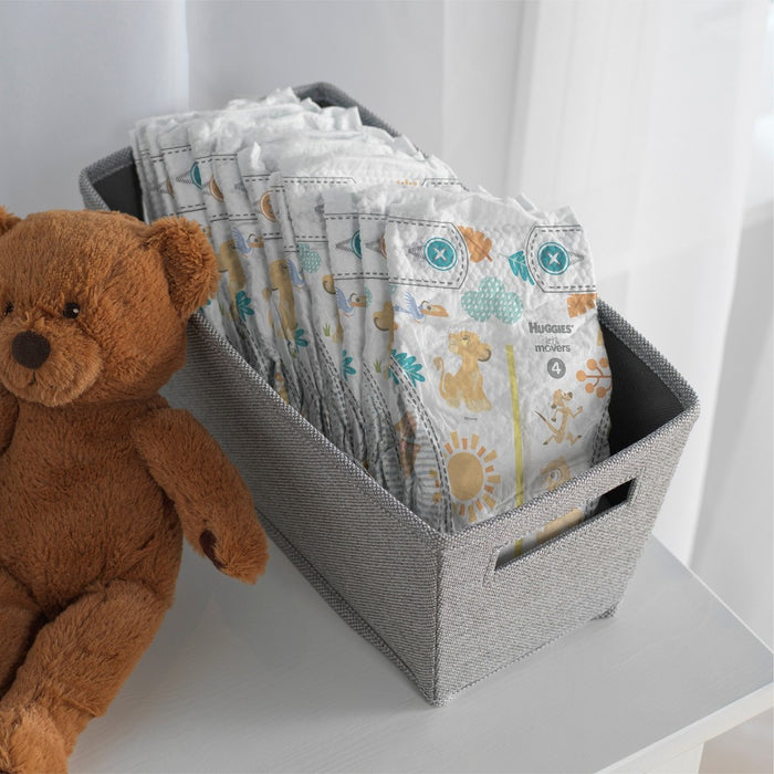 Huggies Little Movers Baby Disposable Diapers - Size 7 - 80ct