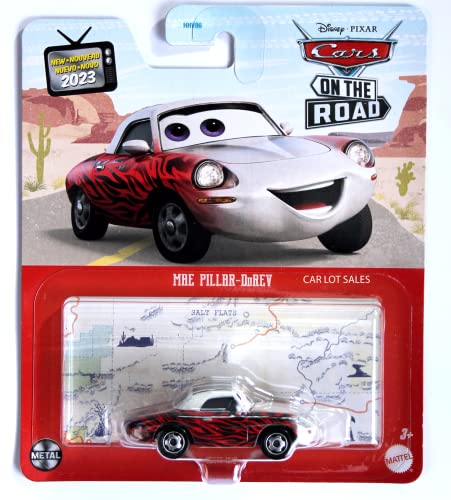 Disney Pixar Cars Mae Pillar-DuRev On The Road 1:64 Scale du rev durev Pillar