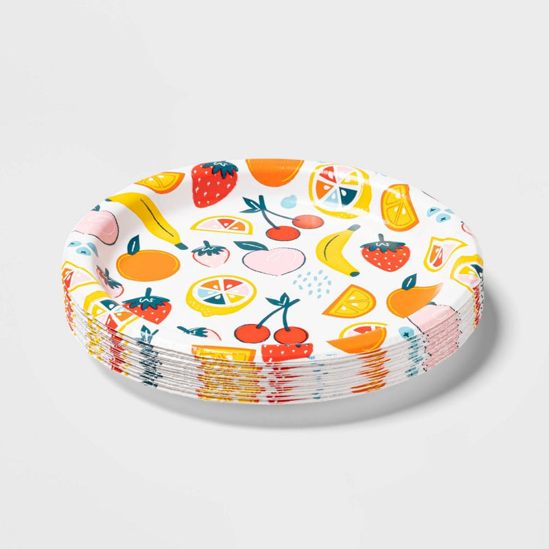 All of Fruit Print Snack Plate - Sun Squad™