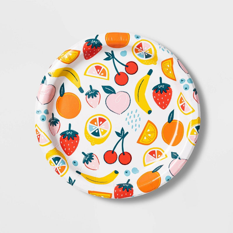 All of Fruit Print Snack Plate - Sun Squad™