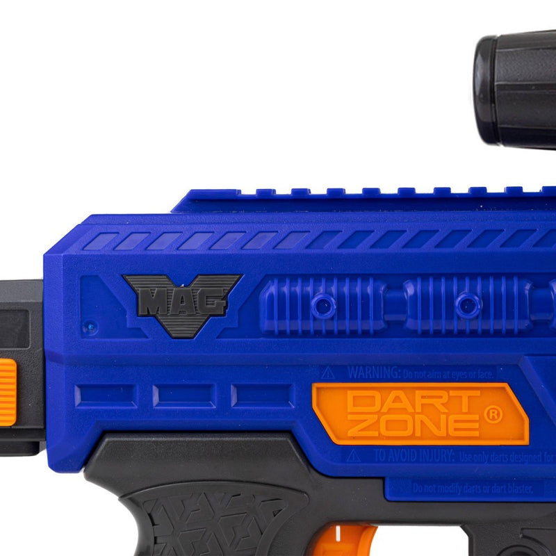 Dart Zone Motorized Vulcanator Double Magazine Dart Blaster