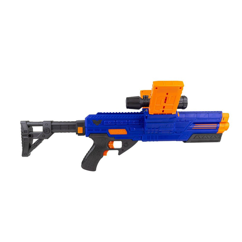 Dart Zone Motorized Vulcanator Double Magazine Dart Blaster