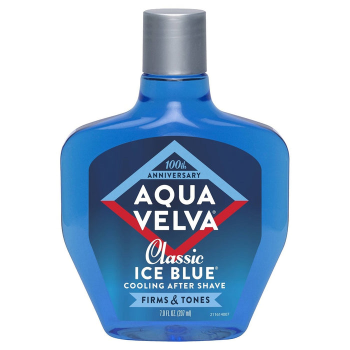 Aqua Velva Classic Ice Blue Cooling Aftershave - 7 fl oz