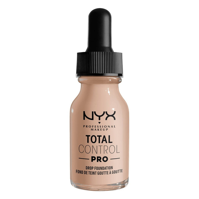NYX Professional Makeup Total Control Pro Drop Foundation Skin-true buildable Coverage - 3 Porcelain - 0.43 fl oz