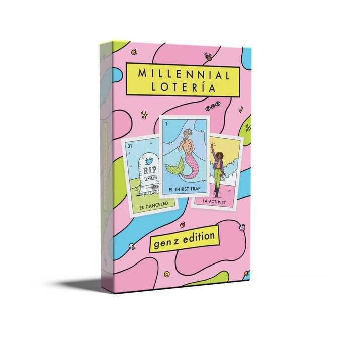 Blue Star Press Millennial Loteria Board Game: Gen Z Edition