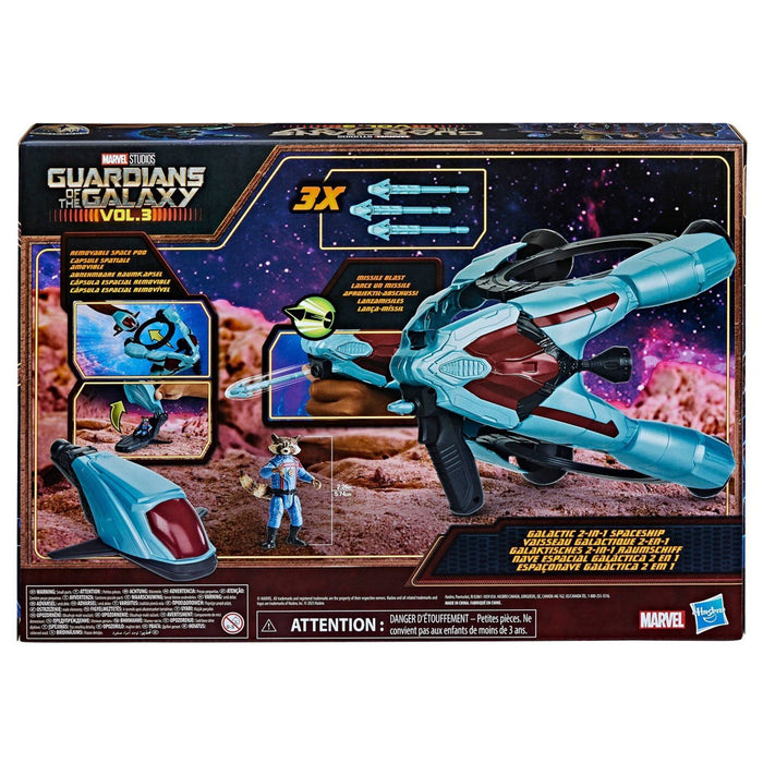 Marvel Guardians of the Galaxy Vol. 3 Rocket Action Figure with Vehicle