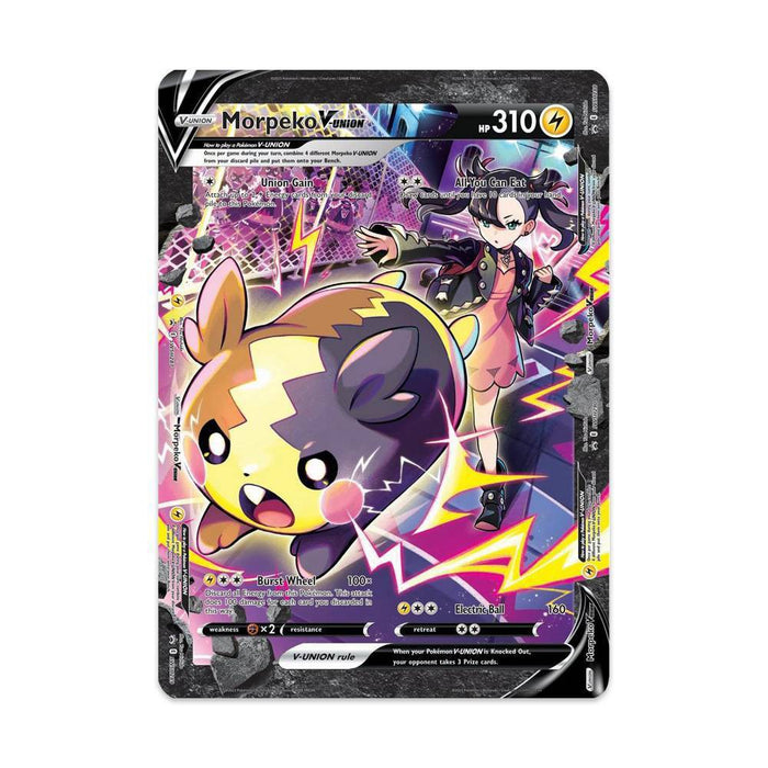 Pokemon Trading Card Game: Crown Zenith Premium Playmat Collection - Morpeko V-Union