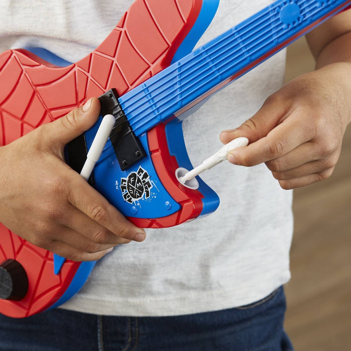 Marvel Spider-Man: Across the Spider-Verse Spider-Punk Web Blast Spider-Man Guitar Toy3.