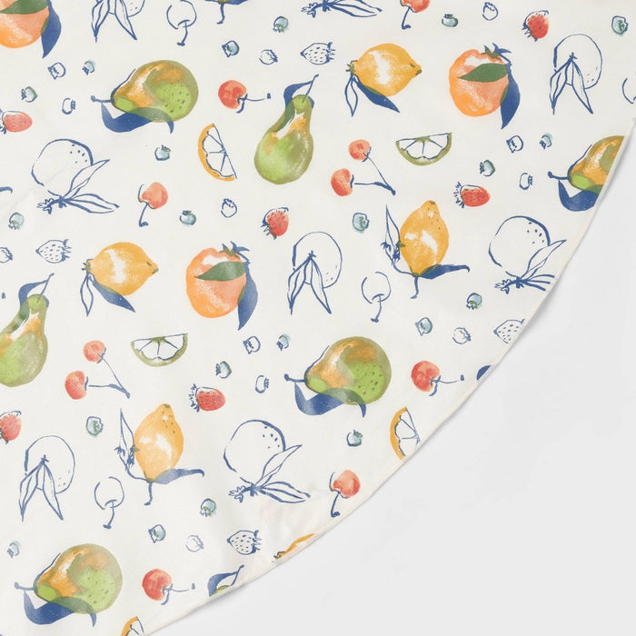 70" Fruit Print Round Oil Tablecloth - Threshold™