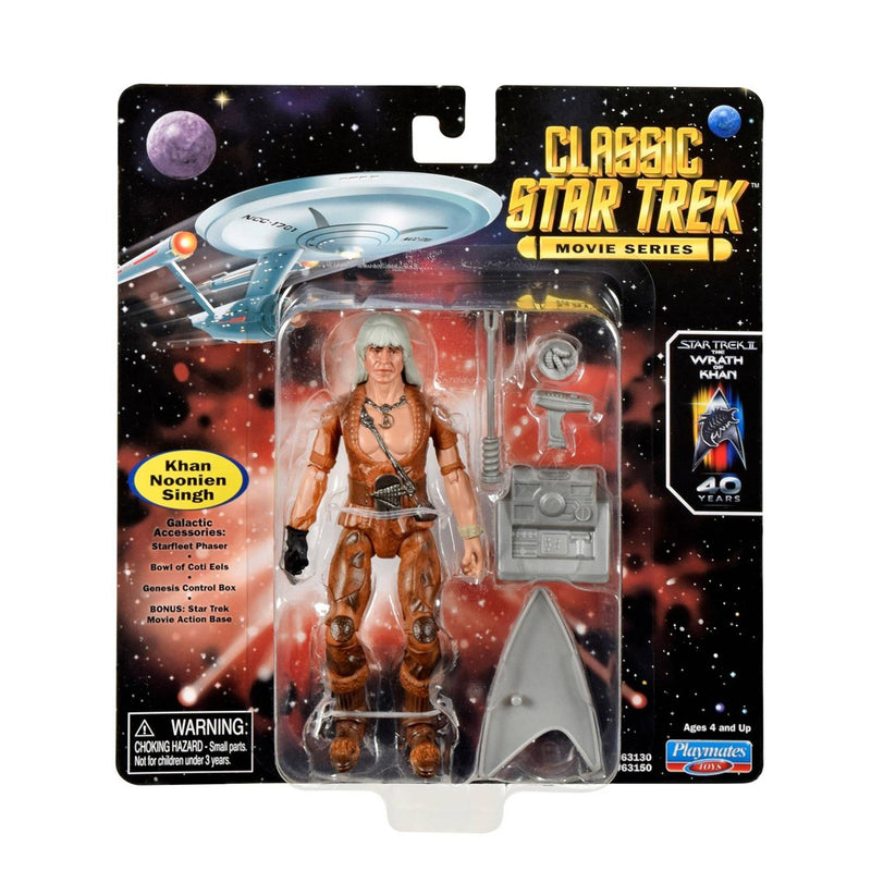 Star Trek Wrath of Khan - Khan Noonien Signh Action Figures