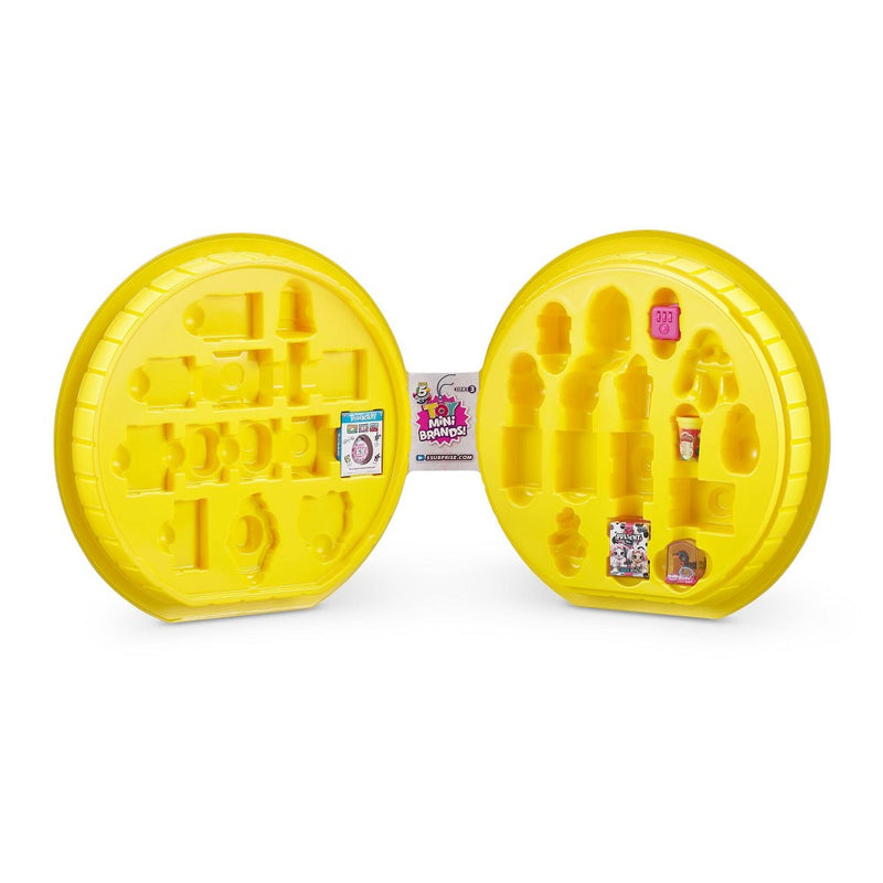 5 Surprise Toy Mini Brands Series 3 Collector's Case with 5 Mini Toys