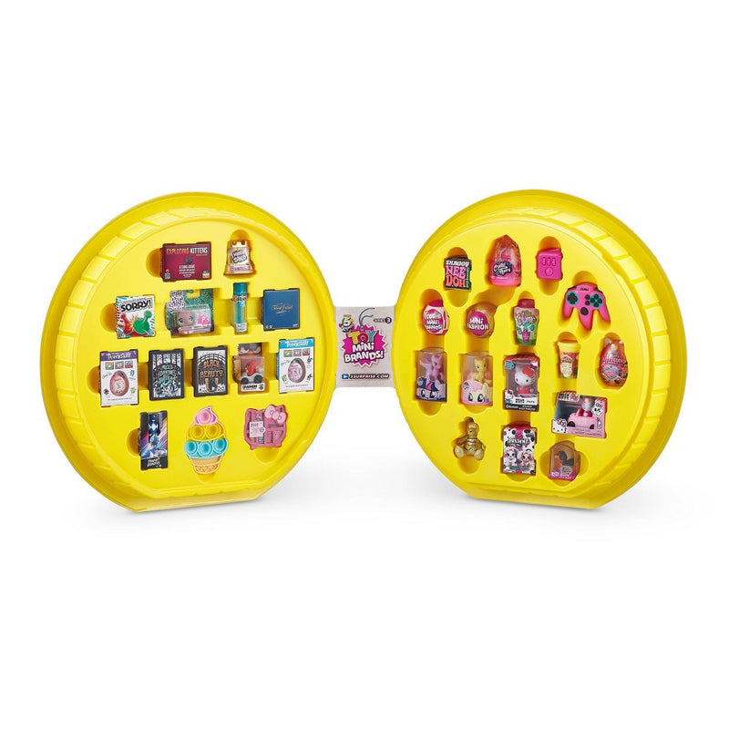 5 Surprise Toy Mini Brands Series 3 Collector's Case with 5 Mini Toys