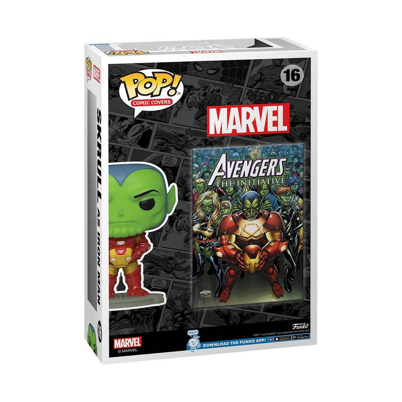 Funko POP! Comic cover: Marvel - Skrull as Iron Man